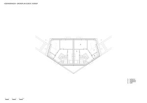 Schaerdeke Lo-Reninge, Architectenbureau Bart Dehaene - Půdorys 2NP