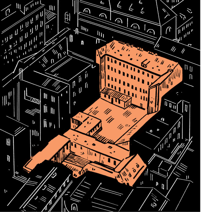 Ilustrace Alexeye Klyuykova pro Kampus Hybernská