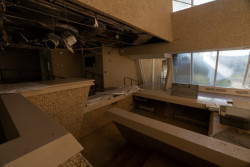 Stav budovy před zahájením demolice