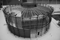 AP atelier, Víceúčelová hala Gong, model - foto