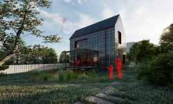 Vítězný návrh studenta Jiřího Petrželky disponuje fotovoltaickými panely o výkonu 18,425 kWp spolu s&nbsp;bateriovým úložištěm o kapacitě 6,48 kWh a pokryje tak kompletně svou potřebu elektrické energie minimálně 265 celých dní v&nbsp;roce.&nbsp;