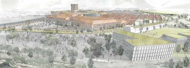 Budoucnost centra Brna: McGarry-Moon Architects / Robert Davies (UK) - foto