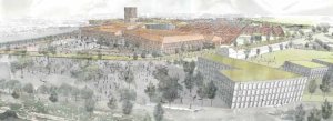 Budoucnost centra Brna: McGarry-Moon Architects / Robert Davies (UK) - foto