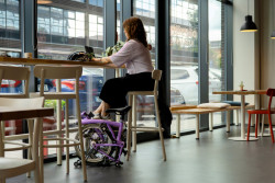 Brno na skládacím kole Brompton