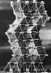 Anne G. Tyng - městská věž pro Filadelfii (1953)