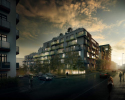Chmelař architekti, Obytný soubor 4BLOK - vizualizace