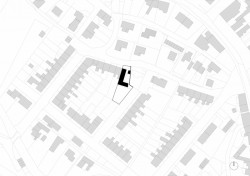 Rodinný dům v Lanškrouně, situace, Martin Neruda Architektura