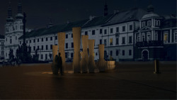 Vizualizace vítězného návrhu na novou kašnu na hradeckém Velkém náměstí 