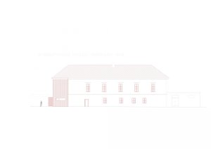 Obecní úřad Hluchov, severovýchodní pohled, Jiří Markevič / Public atelier, Jaroslav Sedlák / Fuuze
