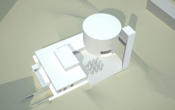 Kostel bl. Restituty Brno - Lesná, hmotová skladba