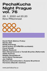 76. pražská PechaKucha proběhne 26. ledna v kině Přítomnost