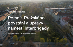Praha 6 vyhlásila soutěž na návrh výtvarného řešení Pomníku Pražského povstání a návrh architektonicko-krajinářského řešení úprav veřejných prostranství na náměstí Interbrigády