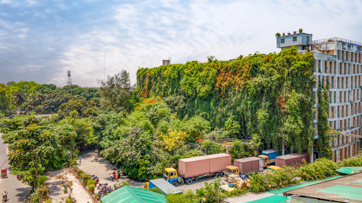 Green Field Factory od Nakshabid Architects v Rangpuru