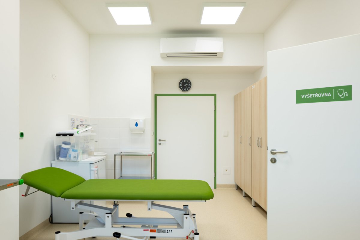 Pavilon chirurgie (Karvinská hornická nemocnice postavená z modulů KOMA)
