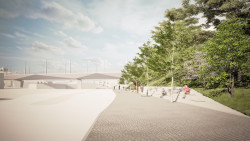 Vizualizace Dvoreckého mostu