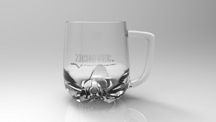 Sabina Žáková, Nápojové sklo pro pivovar Zichovec - foto