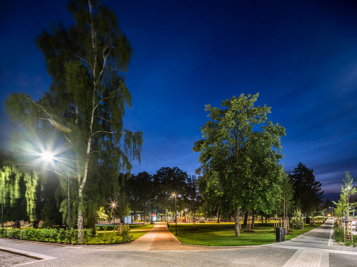 Obnova parku Stromovka v Humpolci, OK PLAN ARCHITECTS