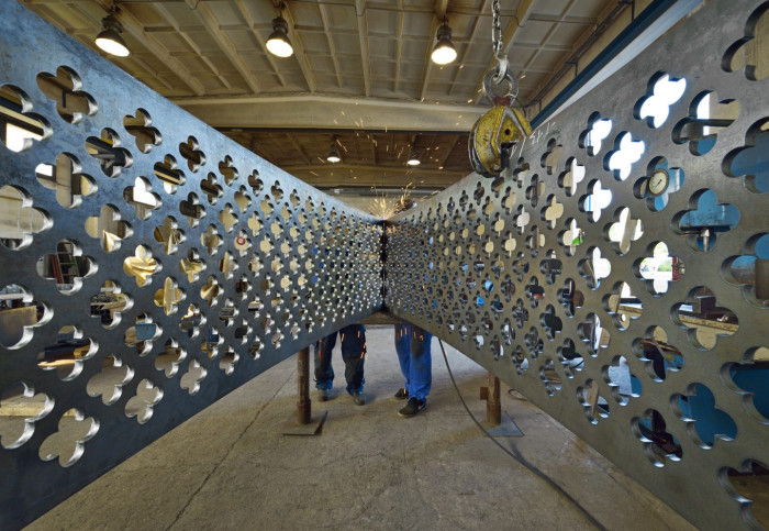 Zvonička v Bílovicích-Lutotíně od ateliéru Stempel & Tesar architekti