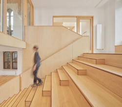 Greyfriars Charteris Center v Edinburghu od studia Konishi Gaffney Architects