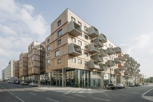 Seestadt Aspern, bytový komplex D12, Querkraft