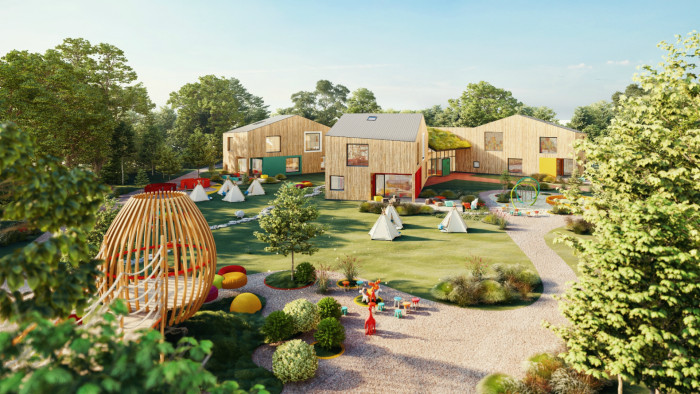 Školka v Českém Brodě, vizualizace, MS Architekti