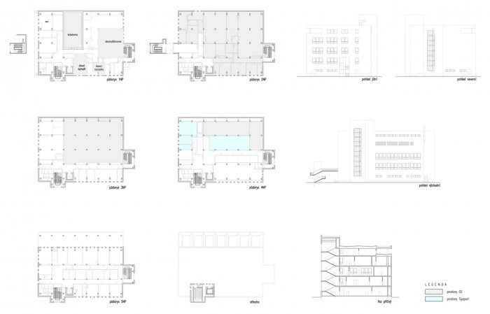 ov-a, Rekonstrukce a dostavba administrativní budovy Verona, původní stav – foto