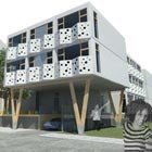 Vysokoškolský areál - Akademie Sting - projekt 03