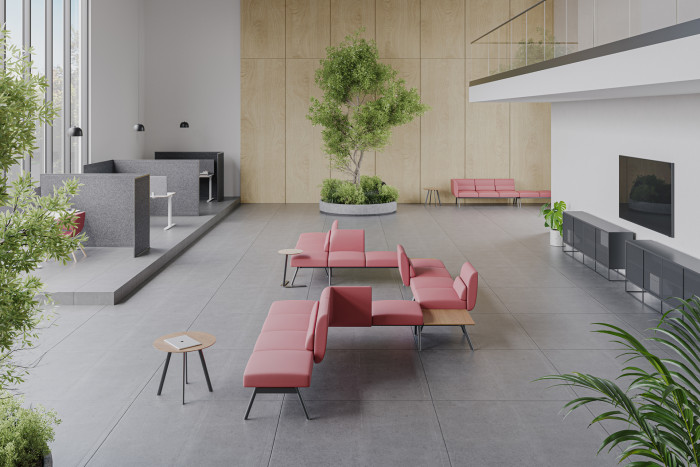 Modulární systém sezení Nido z italského studia Orlandini Design