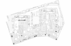 Etaget, půdorys střechy, Kjellander Sjöberg