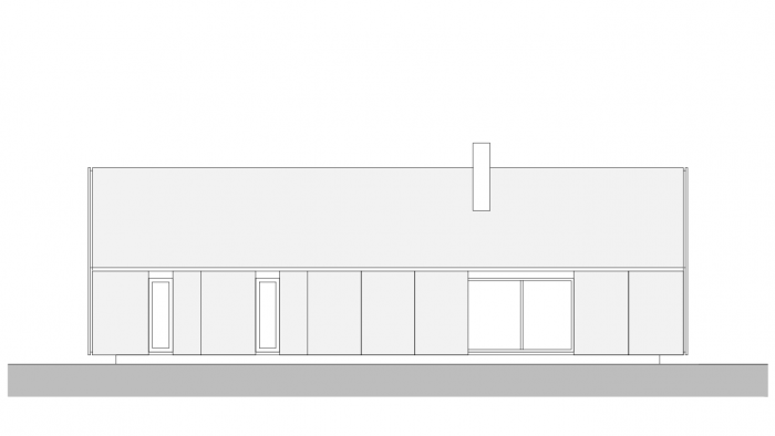 Dům v Křižánkách, Kuba a Pilař architekti, pohled