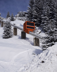 Brutalistní lyžařský rezort Flaine ve Francii, Marcel Breuer