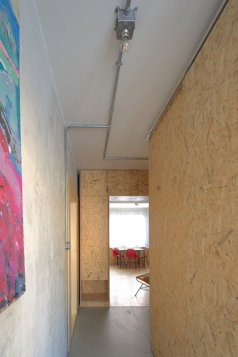 architectureMADE, rekonstrukce bytu paneláku v Plzni, foto