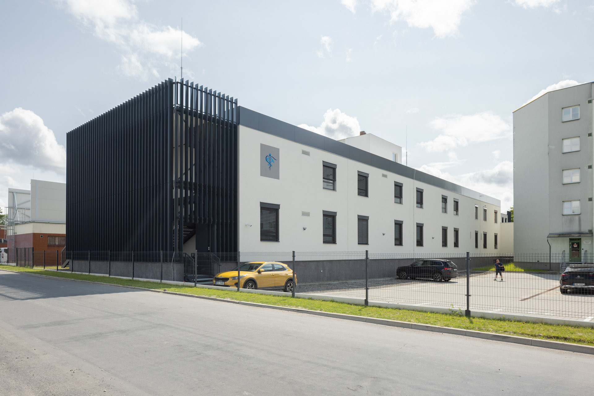 Pavilon chirurgie (Karvinská hornická nemocnice postavená z modulů KOMA)