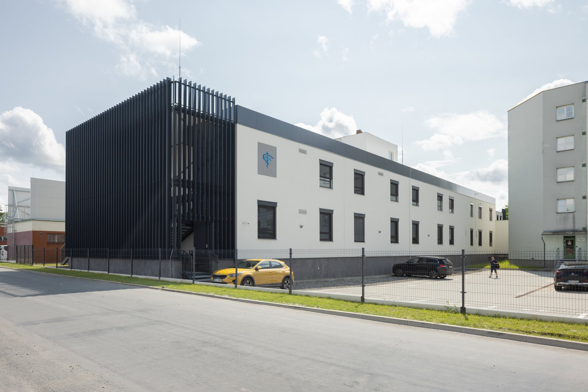Pavilon chirurgie (Karvinská hornická nemocnice postavená z modulů KOMA)