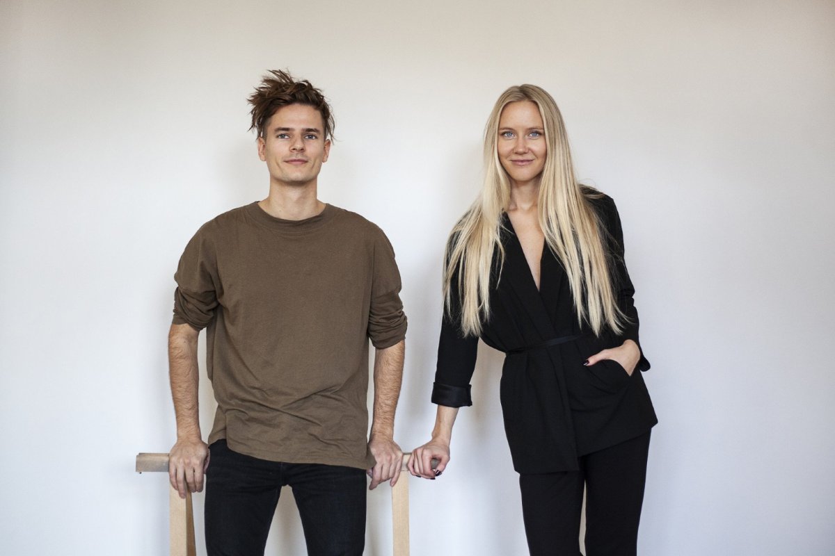 Jakub Vaněk Studio, portrét Jakuba Vaňka a Barbory Micajové.