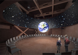 Vizualizace promítacího sálu v polytechnických dílnách