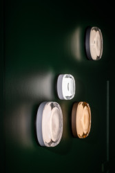 Nástěnné venkovní svítidlo Nebbia od Delta Light