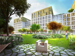 Studentské bydlení v Praze-Holešovicích THE FIZZ, Pavel Hnilička Architekti.