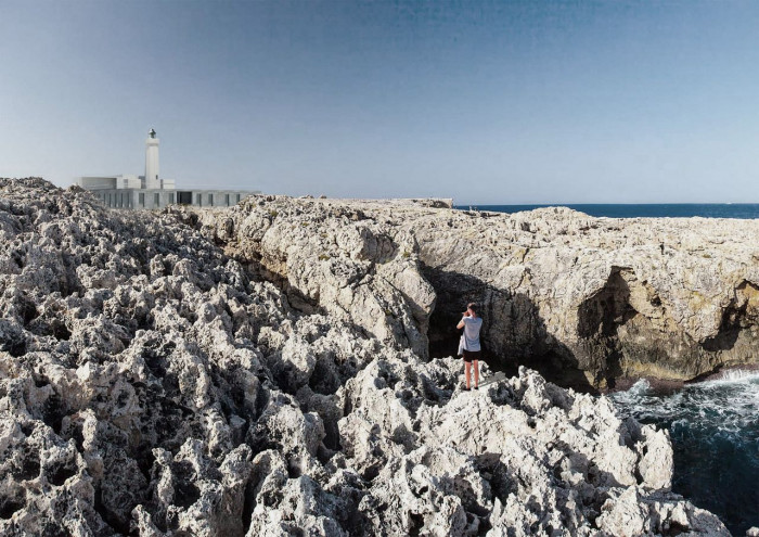Eliška Kovaříková, Přestavba majáku na hotel v Syrakusách, Itálie – foto