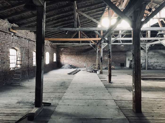 Smaltovna Lučenec - stav objektu před rekonstrukcí, GutGut.