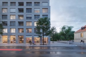 Soutěž na městský bytový dům V Botanice navrhne studio Bod architekti