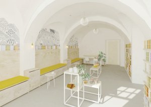 Michaela Marková navrhla také nové infocentrum České Kamenice.