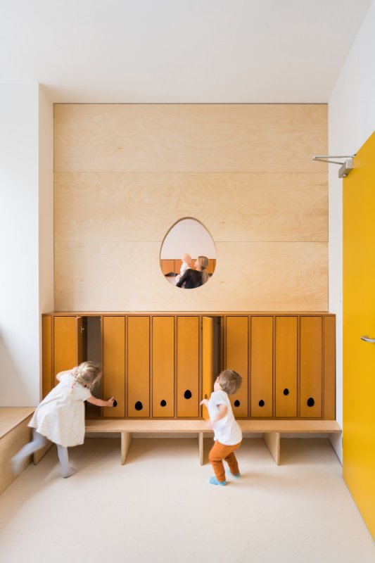 Rekonstrukce mezinárodních jeslí Malvína, No Architects / Jakub Filip Novák, Daniela Baráčková