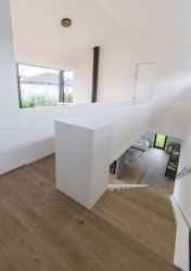 Rodinný dům v Mnichově s podlahou Admonter dub salis - foto