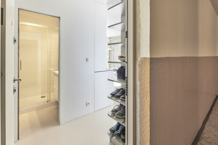 Byt Troja, chodba, 0,5 Studio