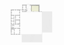 under-construction architects, Ateliér zasunutý do stodoly, situace – foto