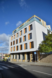 Ing. arch. Milan Hrůza, bytový dům Veleslavínská - foto