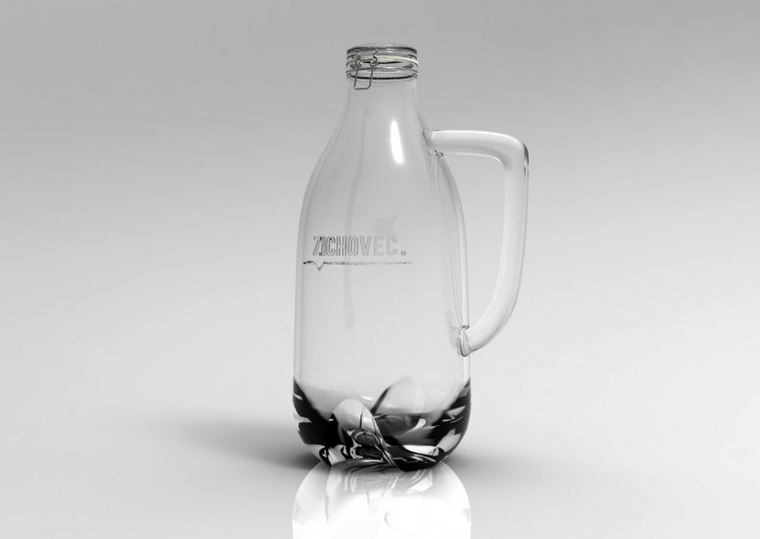 Sabina Žáková, Nápojové sklo pro pivovar Zichovec - foto