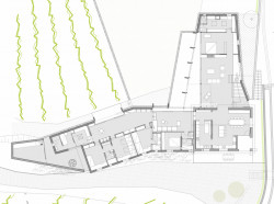 Rodinný dom RiB, půdorys, Roman Žitňanský a Vidal i Solanes arquitectes