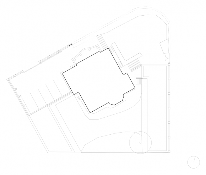 ADR s. r. o., Psychosomatická klinika Patočkova, pohled na střechu – foto